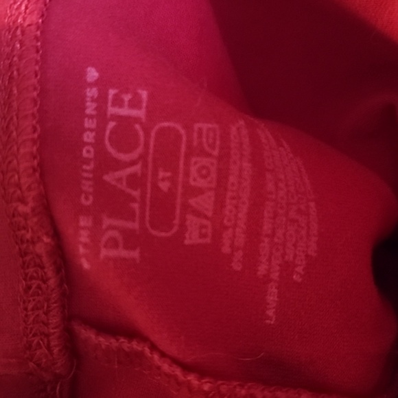 4T TCP Red Heart Babydoll Top Outfit Set - Picture 4 of 6